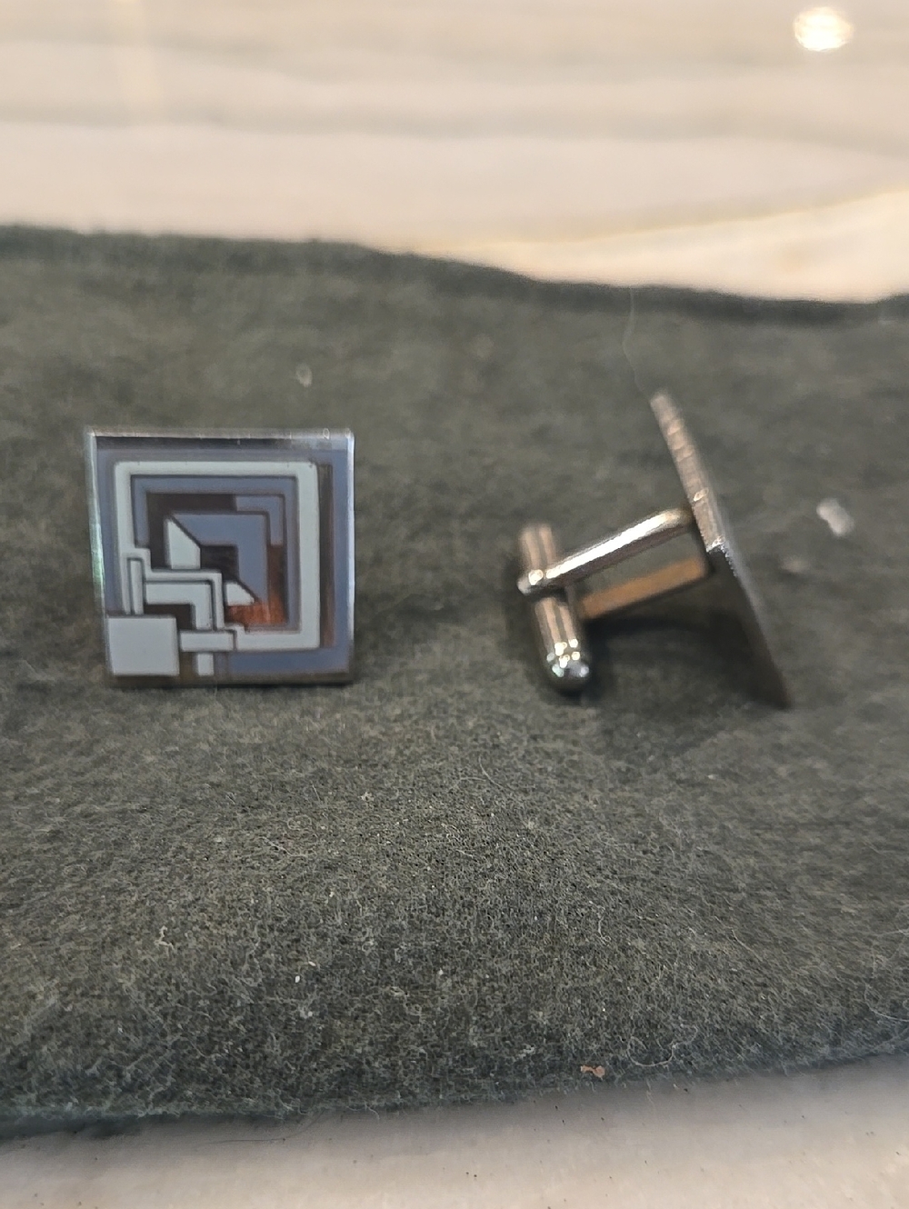 Frank Lloyd Wright Brick Cufflinks By Acme Studio